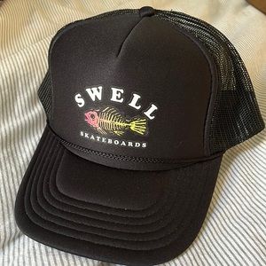 Swell skateboards trucker hat
